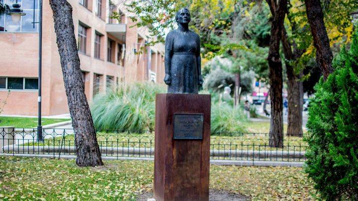 Estatua de la Pasionaria en Leganés. (Foto: Irene Yuste) Estatua de la Pasionaria en Leganés. (Foto: Irene Yuste)